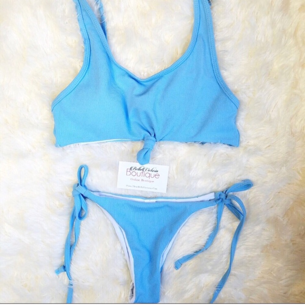 Emmy- Tie knot Cheeky Bikini Set